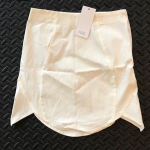 White Tobi Miniskirt (S)